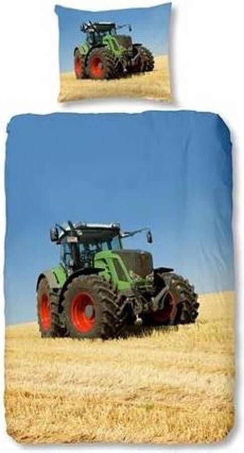 Good Morning Tractor Dekbedovertrek Junior 120x150 cm + 1 kussensloop 60x70 cm Multi