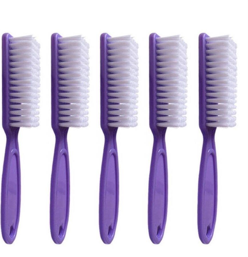 Goodbitz Nagelborstel 5 stuks Manicure borstel Nagelborstel kunststof Nagelborsteltje met handvat Nagelborstels Stofborstel nagels Nagelkwast Nagelborstel plastic Nagelborstel zacht Nagel borstel Nailbrush