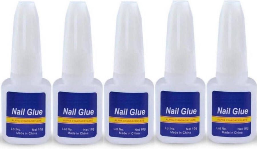 Goodbitz Nagellijm met kwastje 3 stuks Lijm nagels Lijm kunstnagels Lijm tips Nagellijm voor nepnagels Nagellijm voor tips Nagellijm voor kunstnagel Nagellijm steentjes Tiplijm Nail glue tips Nageltips Tip lijm kunstnagels