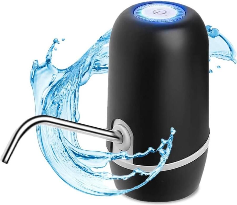 Goodivery Waterdispenser Automatische waterdispenser Voor karaffen en flessen 1 5 l 5 7 l 10 l 11 3 l 15 l 18 9 l Zwart 9D x 14B x 8H