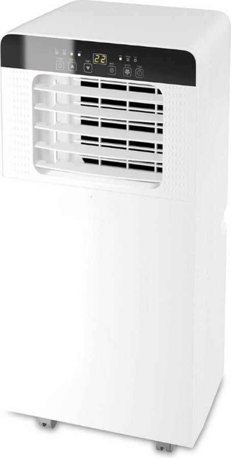 Goodivery mobiele airco voor ruimten tot 25 m² luchtafvoerslang koeler & ontvochtiger met ecologisch koelmiddel 7.000 BTU h voor huis & kantoor