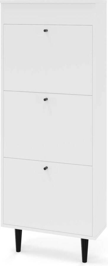 Goodivery Schoenenkast met Modern Scandinavisch Design en Extra Opbergruimte