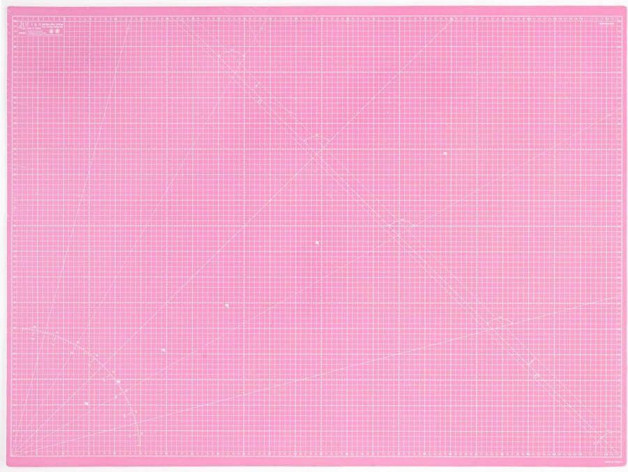 Goodivery Zelfherstellende Snijmat A0 Roze en Paars 5-Lagen Snijbestendig 120 x 90 cm