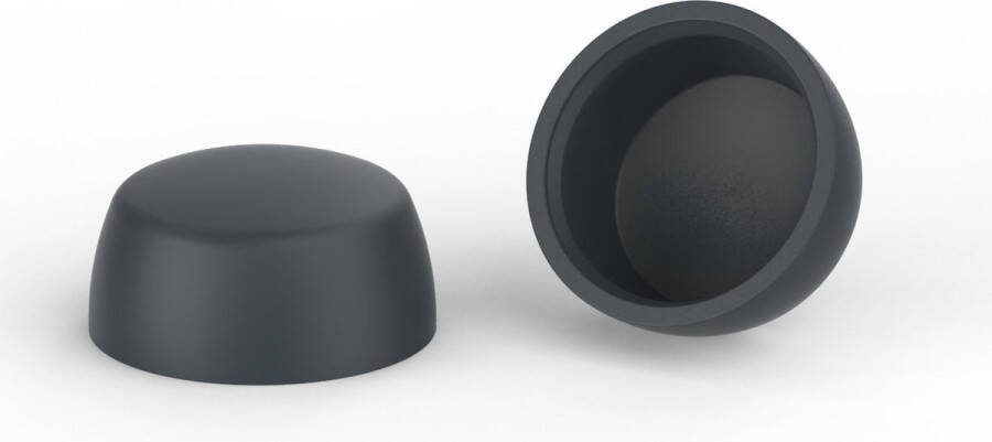 GoodlineNL 10 stuks Premium Afdekkapjes voor schroeven 16mm Antracietgrijs RAL 7016