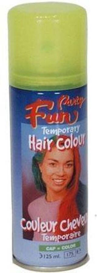 Goodmark haarspray fluorgroen uitwasbaar 125ml