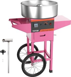 Goose Lyne | Suikerspinmachine Met gratis suikerschep Suikerspin maker met dekel Suikerspin machine 1030W Suikerspin machine voor feesten en partijen