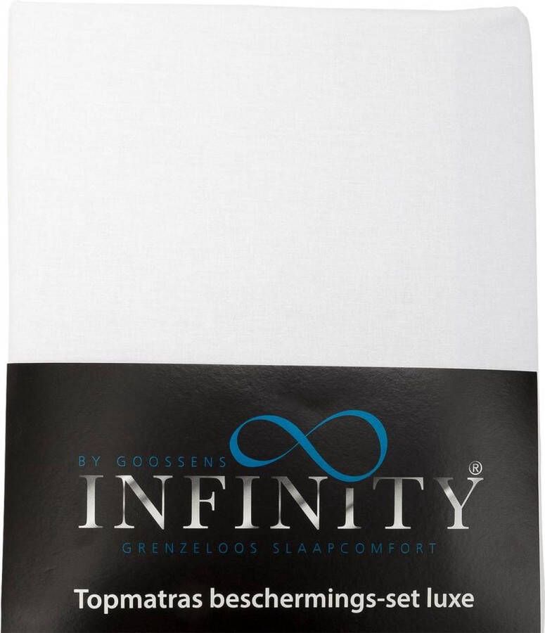 Goossens Boxspringbeschermingsset infinity luxe 8 tot 13 cm 180 x 200 cm