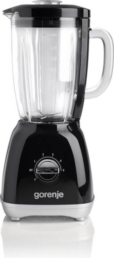 Gorenje B800RLBK 1 8 l Blender voor op aanrecht 800 W Zwart