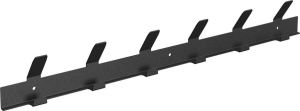 Gorillz Trim 50 Kapstok -Kapstokken Wandkapstok 12 Kapstok haken (lengte) 55 cm Metaal Zwart