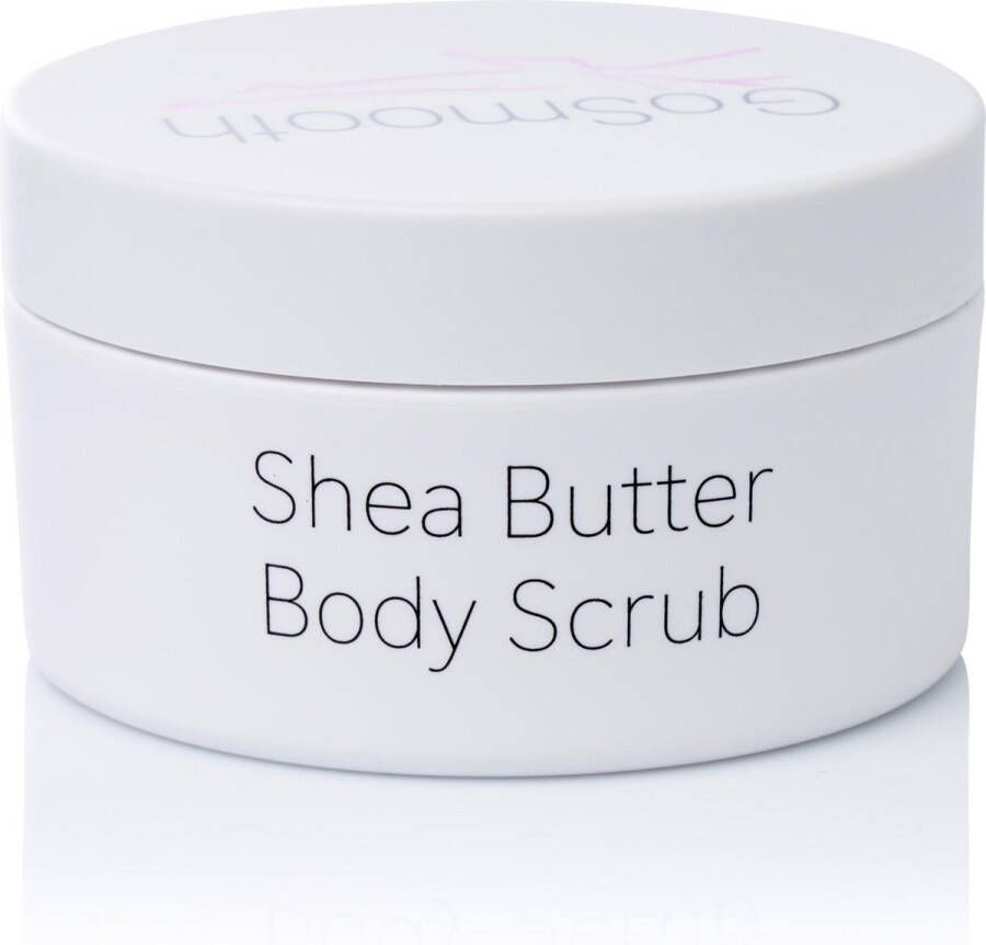 GoSmooth Shea Butter Body Scrub Parabeen en SLS vrij 200 ml