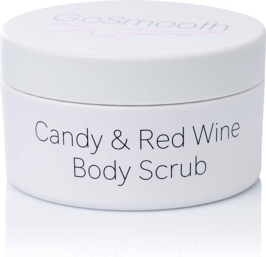 GoSmooth Candy & Red Wine Body Scrub Parabeen en SLS vrij 200 ml