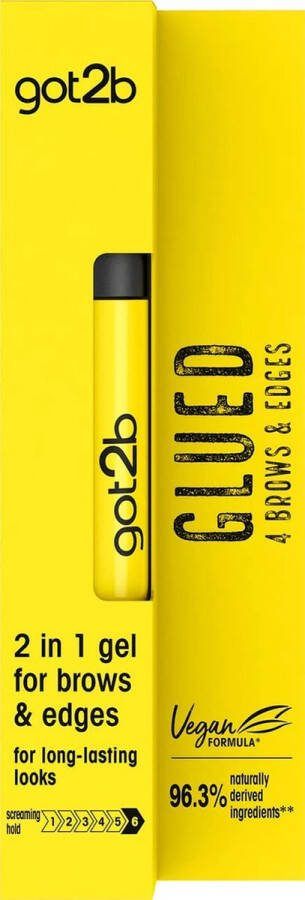 Got2B 2in1 Gel For Brows & Edges Wenkbrauwgel Haarstyling