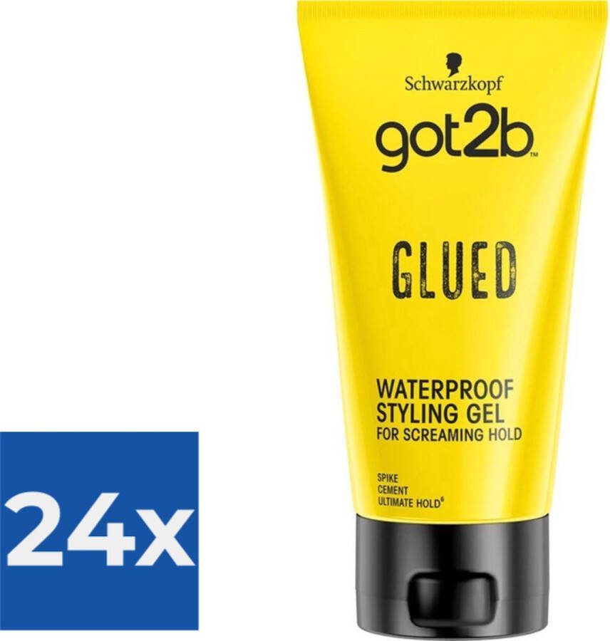 Got2B Glued Styling Gel 150 ml Voordeelverpakking 24 stuks