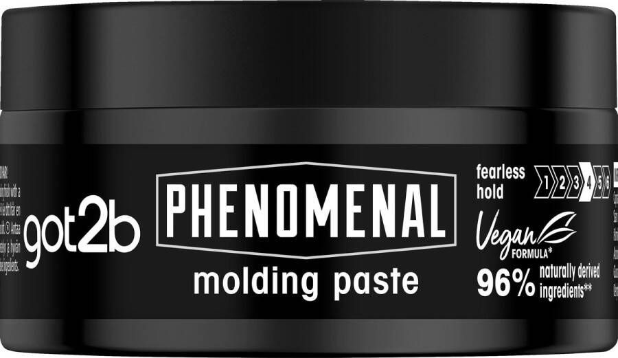 Got2B Men Gentleman Molding Paste Haarstyling Voordeelverpakking 6 x 100 ml
