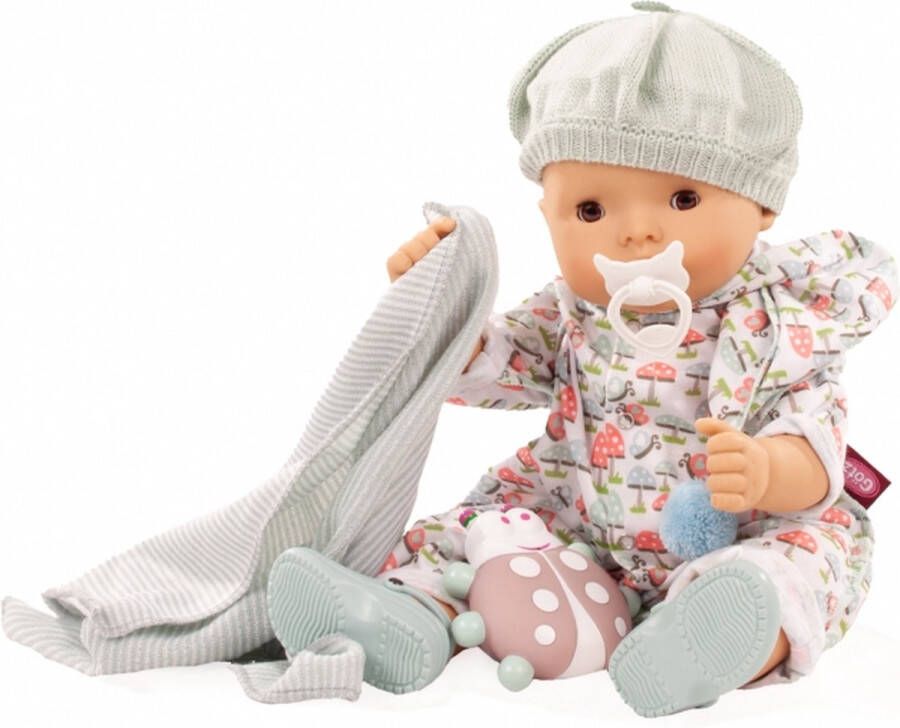 Götz Maxy Aquini Glückspilz zonder haar slaapogen 42 cm (Inhoud: 8-delig)
