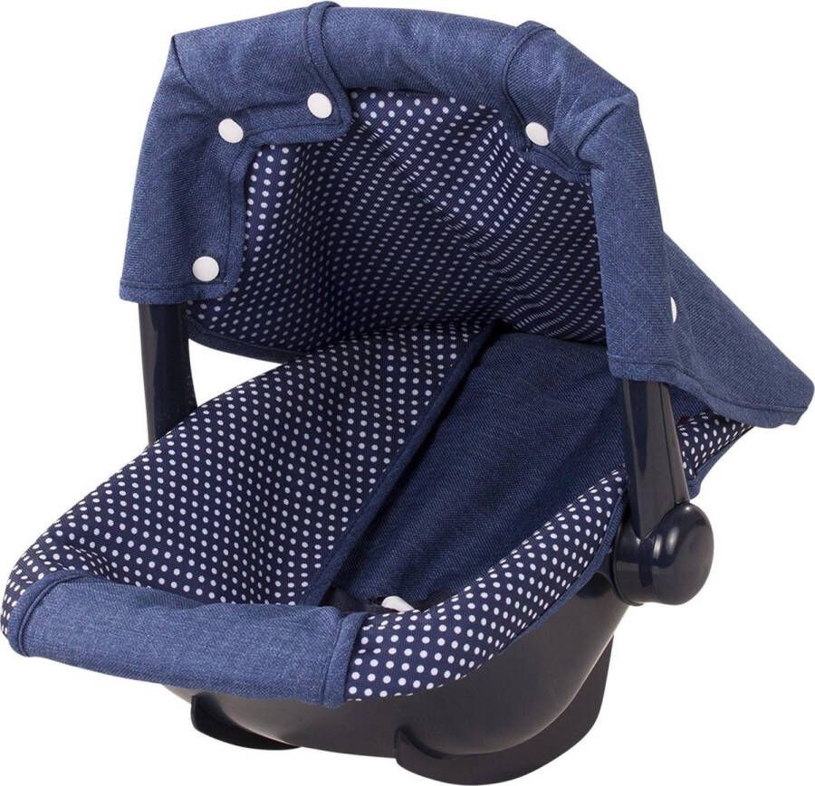 Gotz Götz Needful Things autostoel Denim & spots babypoppen 30-33 42-46 cm staanpoppen 45-50 cm