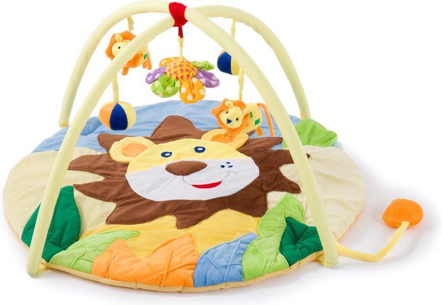 GoudenGracht Babygym Leeuwenkoning – Speelmat – Speelkleed – Speelmat Baby – Baby Gym – Speeltapijt
