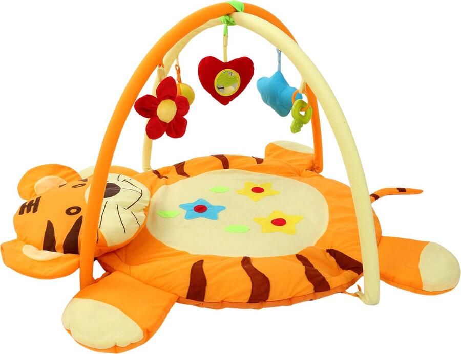 GoudenGracht Babygym Tijgervriend – Speelmat – Speelkleed – Speelmat Baby – Baby gym – speeltapijt