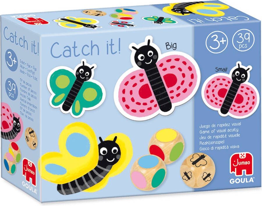 Goula Catch it! Butterflies Educatief Dobbelspel