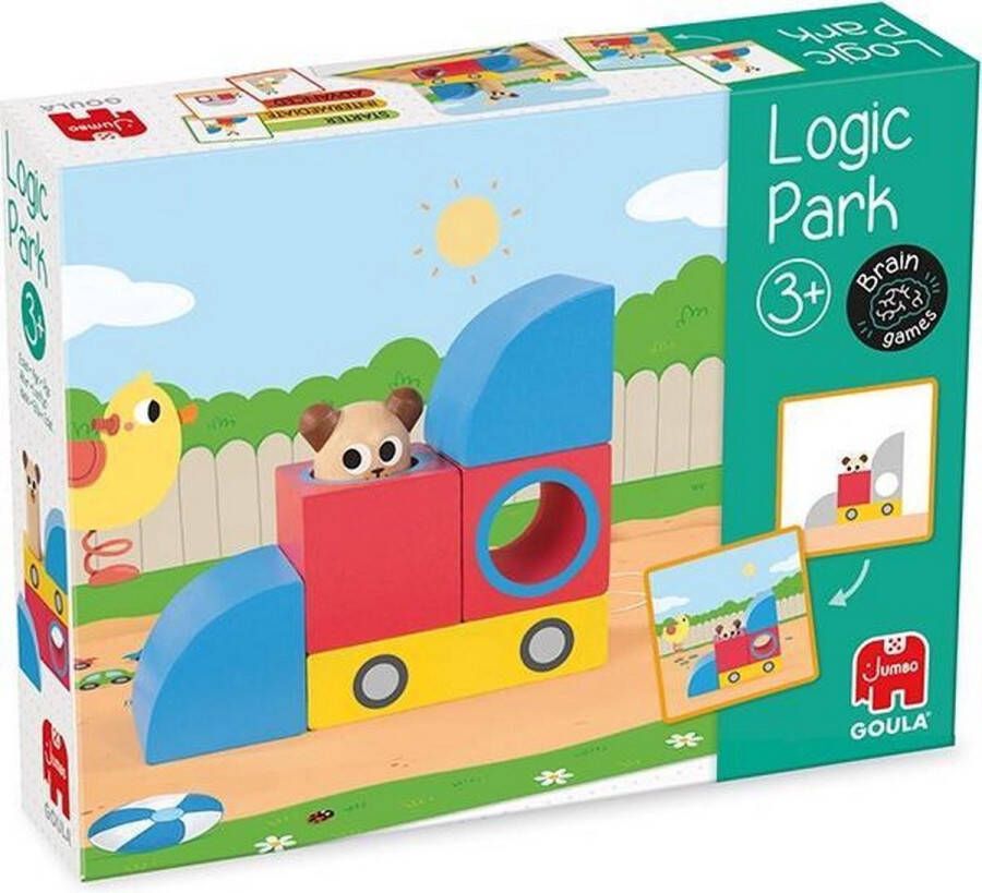 Jumbo puzzel Logic Park junior 24 x 18 cm 7-delig