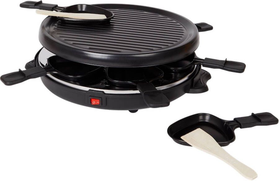 GOURMET SET Raclette- en gourmetset 6-persoons | 800 watt