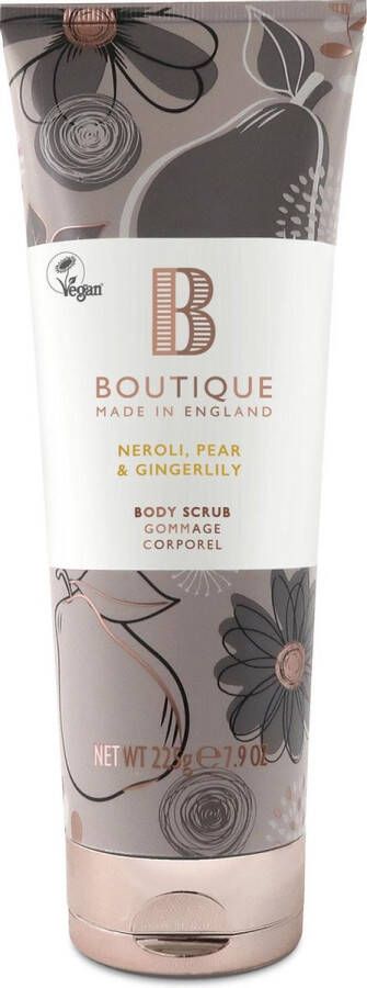 Grace Cole Vegan Body scrub Neroli Pear & Gingerlily 225 gr