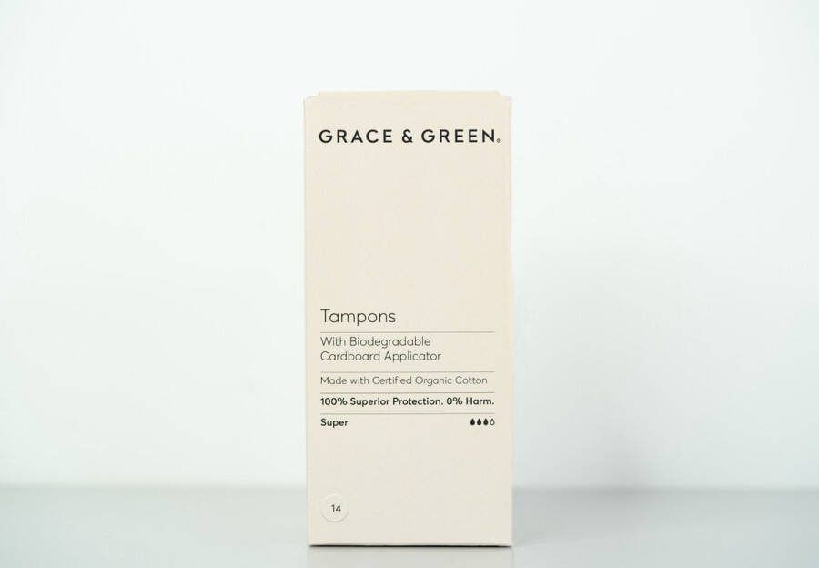 Grace & Green Tampons met applicator 100% natuurlijk
