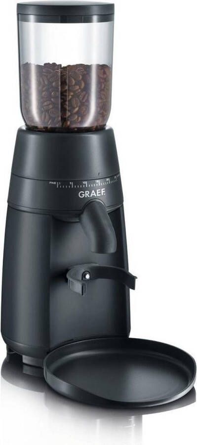 Graef koffiemolen CM702 zwart 128W