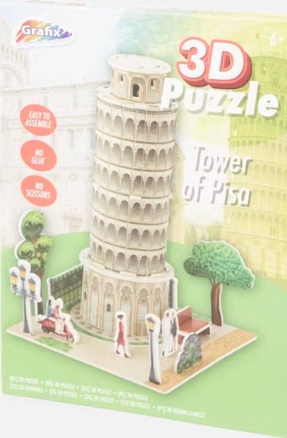 Grafix 3D Puzzel Tower of Pisa