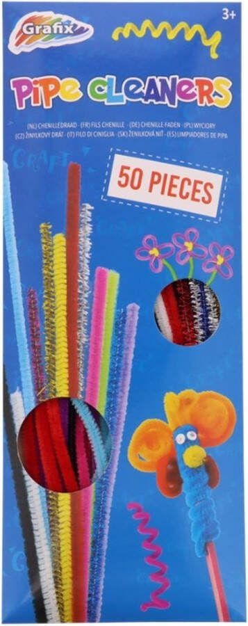Grafix Chenilledraad 50 stuks