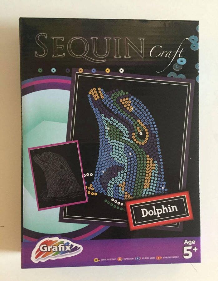 Grafix Dolphin Sequin Fun