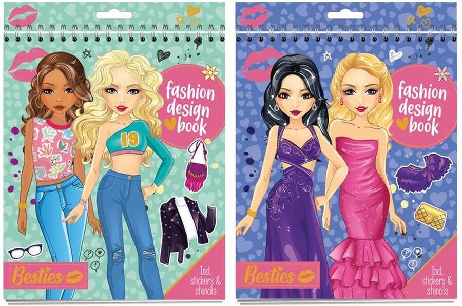 Grafix Besties Fashion designer schetsboek