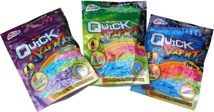 Grafix Squeezy Sand Refill (1 stuk) Assorti