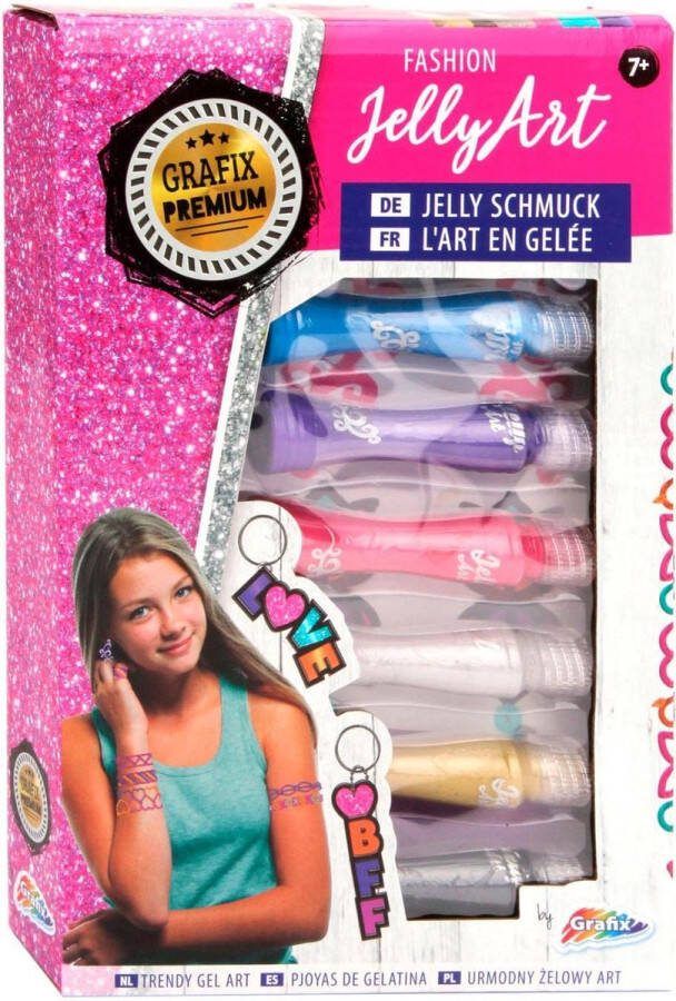 Grafix Jelly Art 6st. | Sieraden maken voor meisjes
