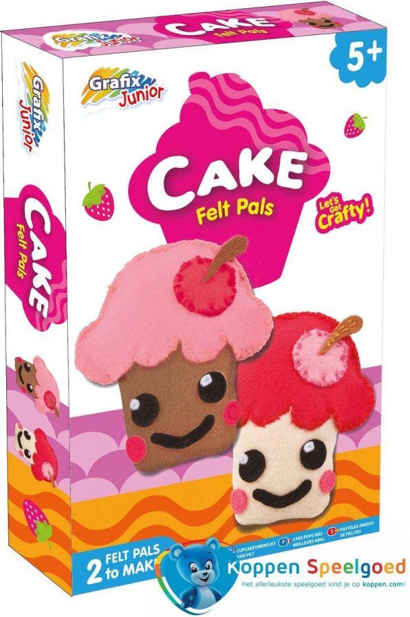 Grafix Junior Maak Je Eigen Cupcakes Van Vilt
