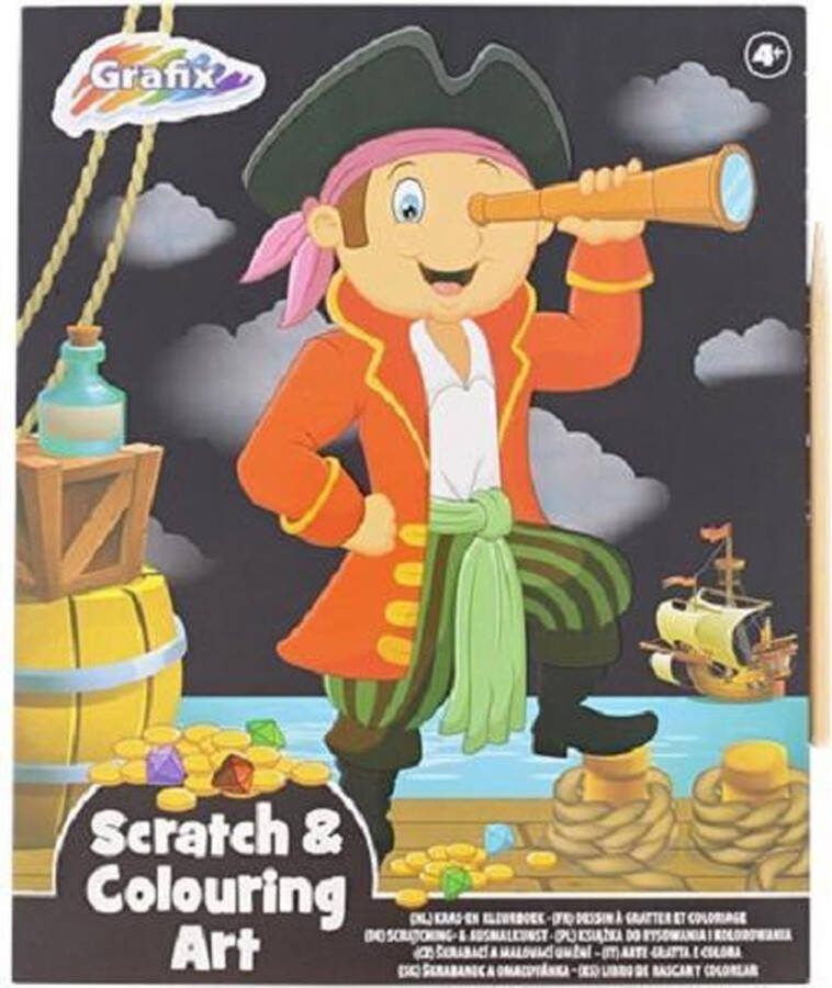 Grafix kras kleurboek