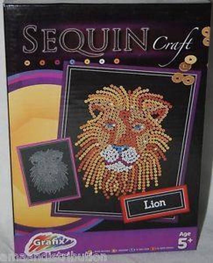 Grafix LION SEQUIN FUN