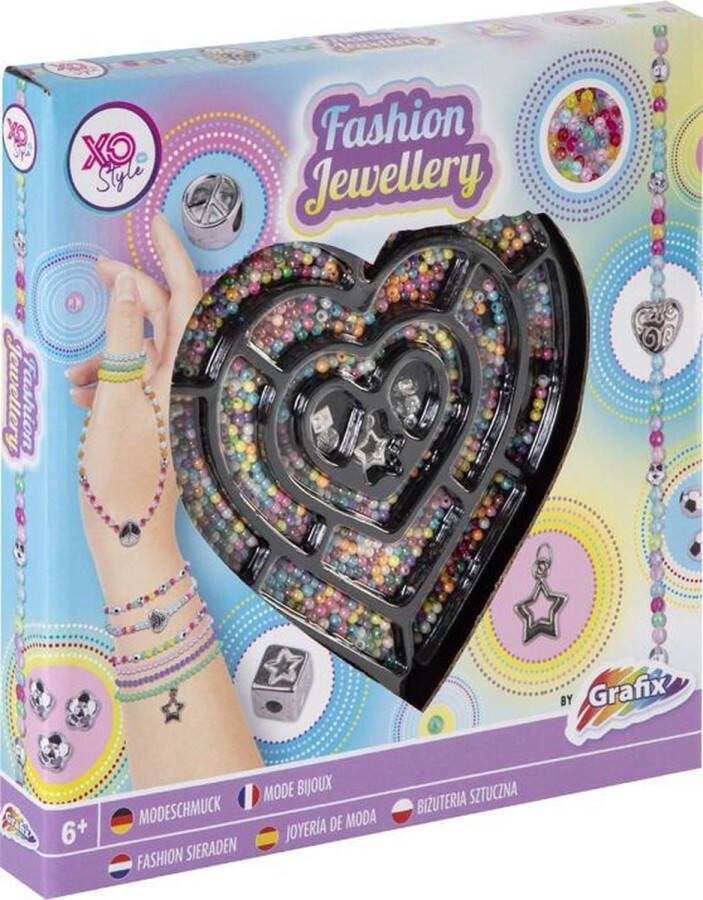 Grafix maak je eigen fashion sieraden sieradenpakket voor kinderen meisjes speelgoed