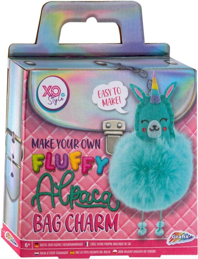 Grafix Make your own fluffy bag charm