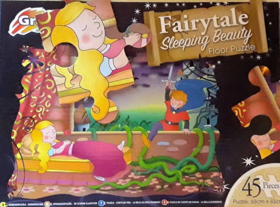 Grafix Puzzel Fairytale Doornroosje ( (Sleeping Beauty)