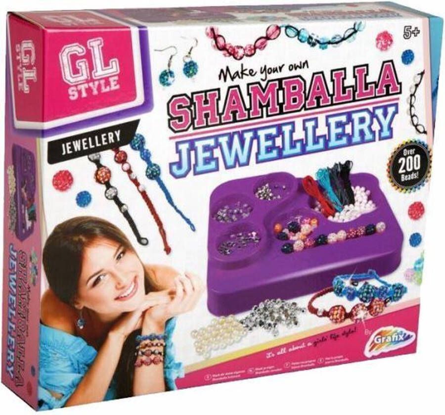 Grafix Shamballa Bracelet Kit 3D Kralen GL Style