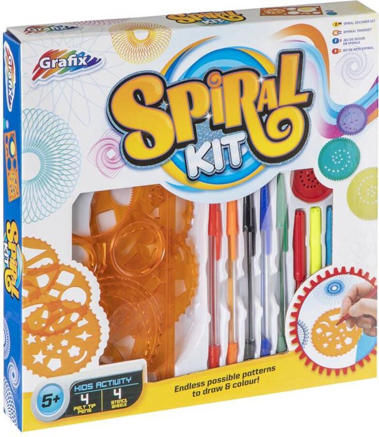 Grafix Spiral Art Kit 29x29x4cm