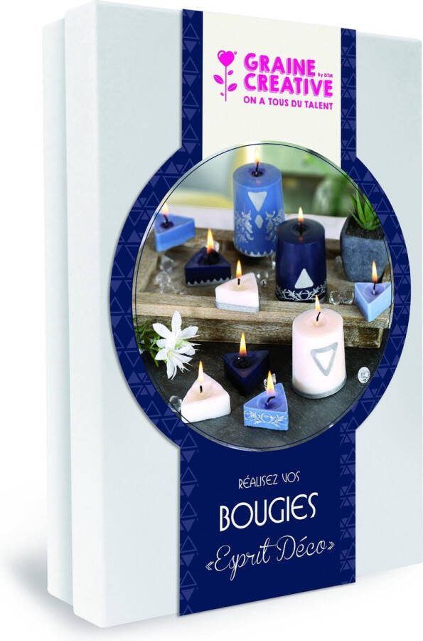 Graine Créative Doe-het-zelf Hobbypakket DIY-Kit Candle Making Maak je eigen Home Deco Spirit Kaarsen