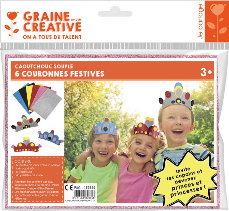 Graine Creative GC EVA Foam Kronen Set A5