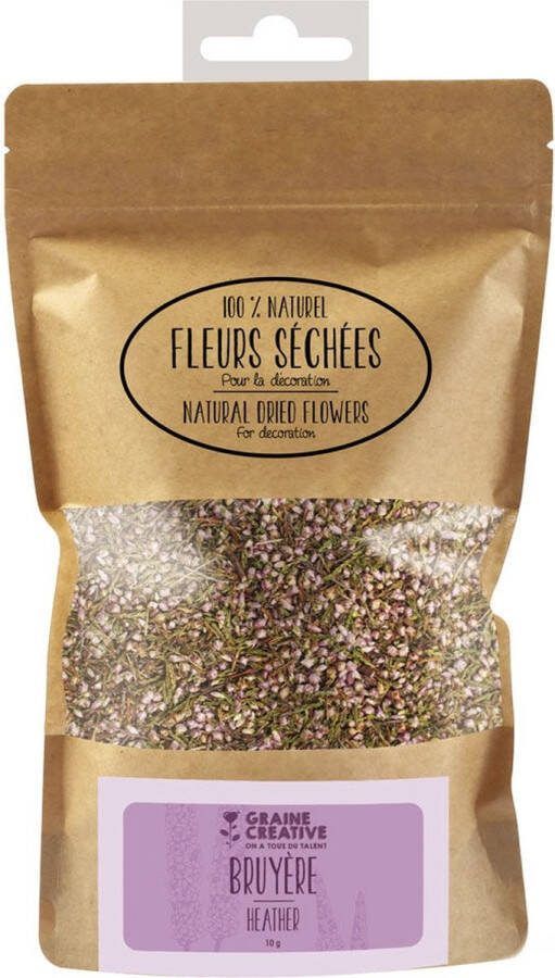 Graine Creative GC Gedroogde Bloemen Heide 10gr