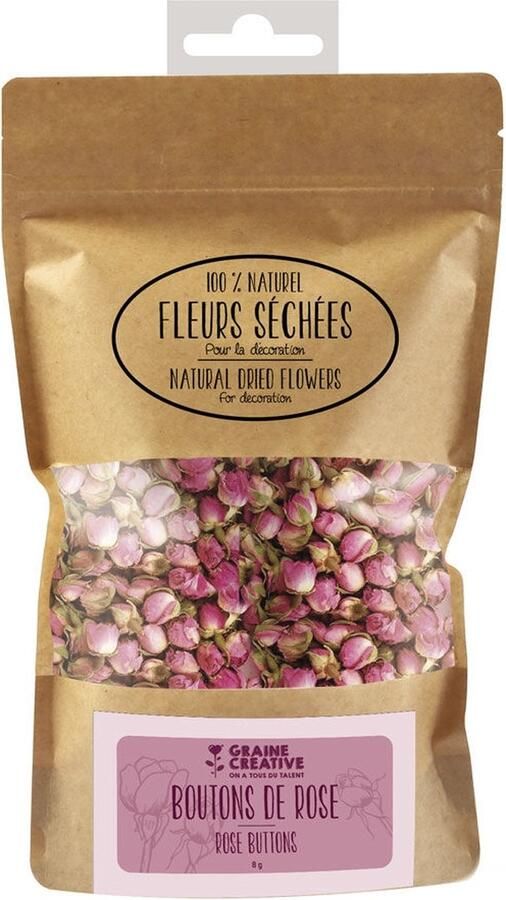 Graine Creative GC Gedroogde Bloemen Rozen 8gr