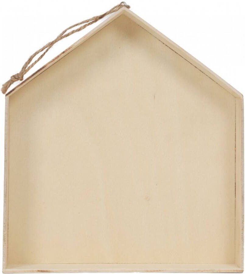 Graine Creative GC Houten Ophanghuisje 17x19x3 cm