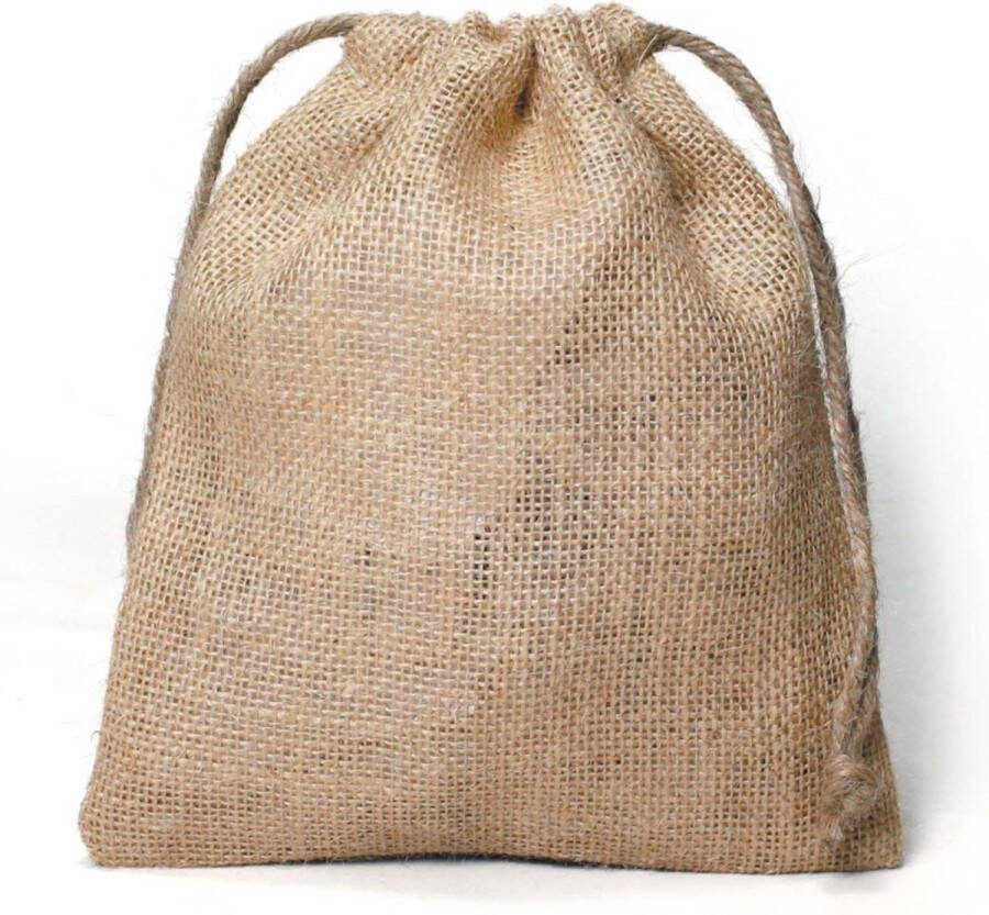 Graine Creative GC Jute Zak met Touw 18x21 cm
