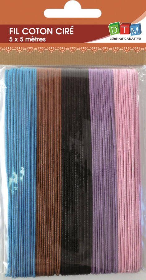 Graine Creative GC Katoenkoord Set 1 mm 5x5 m