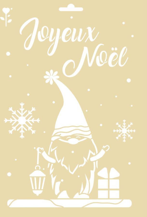 Graine Creative GC Sjabloon A4 Kerst Gnoom